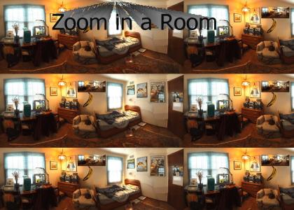 Infinite Zoom in a Room
