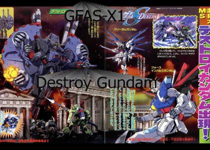 Gundam SEED Destiny - Destroy Gundam