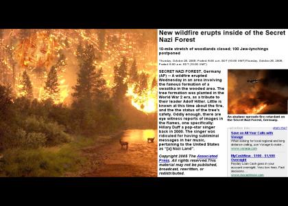 OMG, Secret Nazi Forest Fire