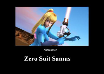 Newcomer:Zero Suit Samus!