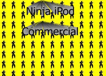 Ninja iPod Commercial