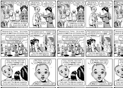 Jack Chick's god is an awesome god