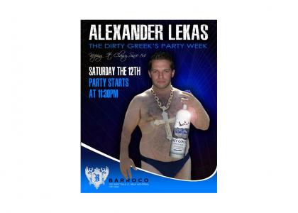 Alex Lekas' Bday Bash!