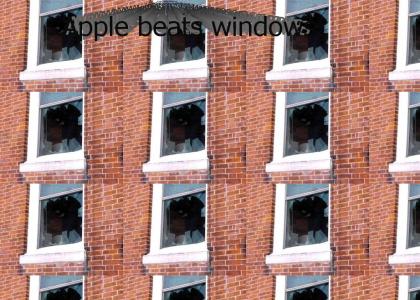 Apple beats Windows