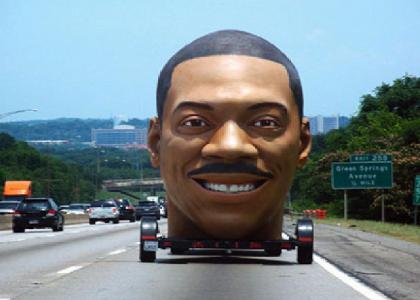 Eddie Murphy Head stares into your soul