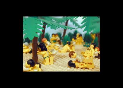 Lego Beach Orgy