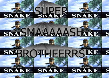 Snake's on a SUPER SMASH BROTHERS!? *updated Sound Quality*