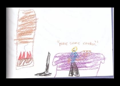 Kid's Drawings: Warm and fuzzy