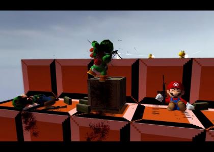 NEW MARIO WII SCREENSHOT