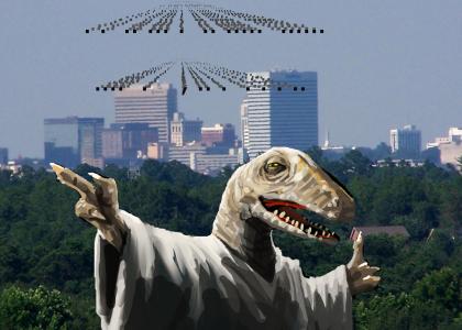 Raptor Jesus ends humanity