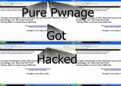 Pure Pwnage gets Pwned