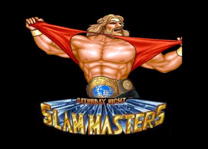 Saturday Night Slam Masters Title (With Rare NES version)