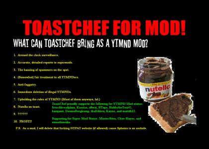 ToastChef for MOD! (Listen to entire file)