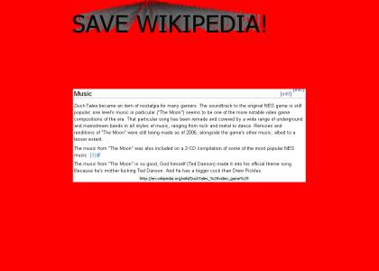 Dansonize Wikipedia!!!!!!
