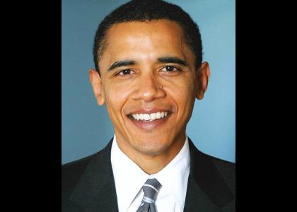 Barak Obama Stares into your Soul