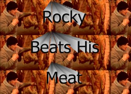 Rocky Balboa Beats His Meat