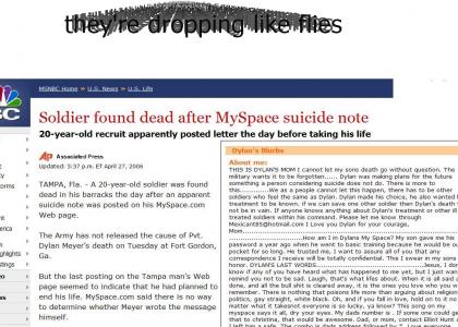 New myspace suicide (MSN news)