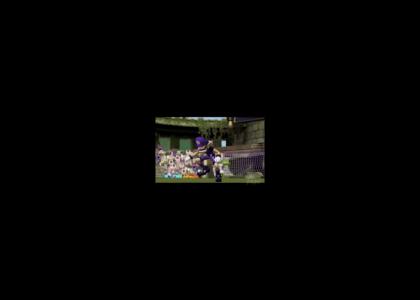 Waluigi Soccer Taunt