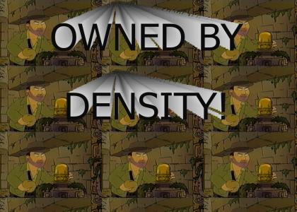 Jones gets owned by density!