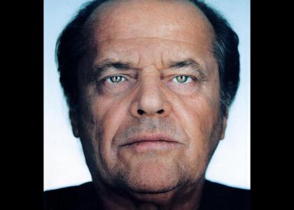 Jack Nicholson Stares Into Your Soul