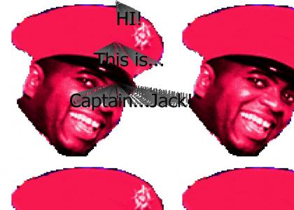 Captain Jack says hello.