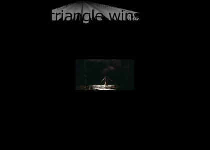 triangle wins