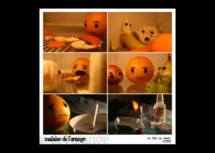 le malaise de l'orange