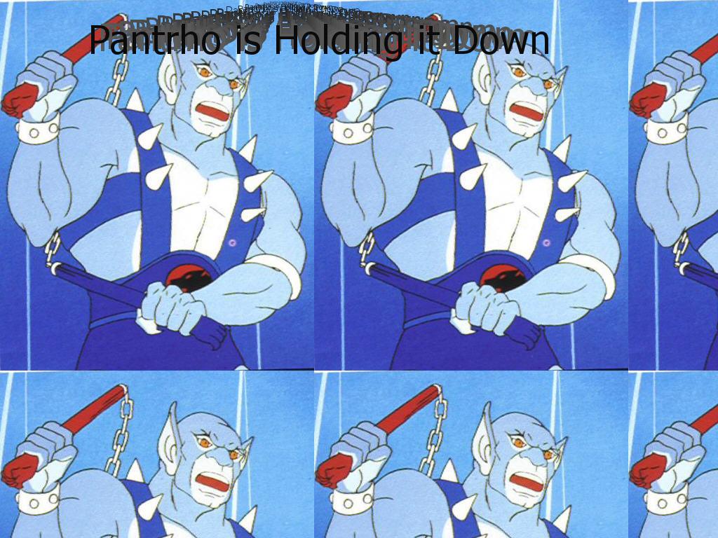 panthroisholdingitdown