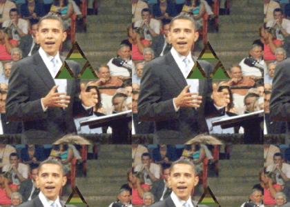 Barack Obama has the Triforce!