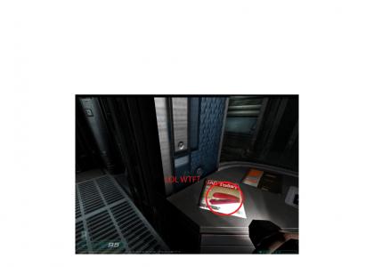 Doom 3 Marine Finds Miltons Stapler