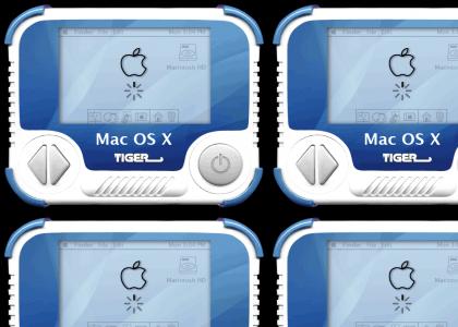 Mac OS X Tiger Handheld!