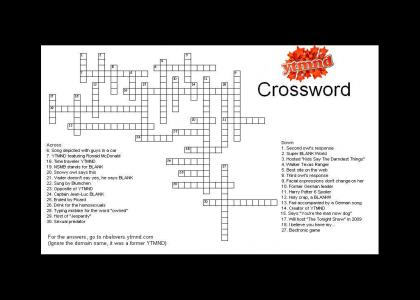 The YTMND Crossword
