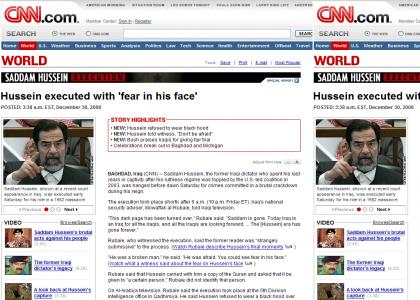 Michigan hates Saddam Hussein?
