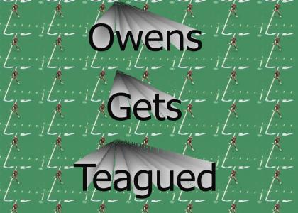 Terrell Owens Gets Leveled