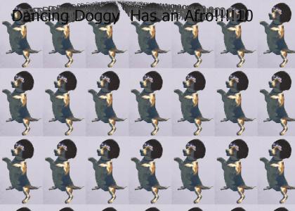 Dancing Doggy Has an Afro