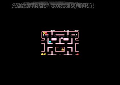 Mrs. Pacman, secret Nazi arena!