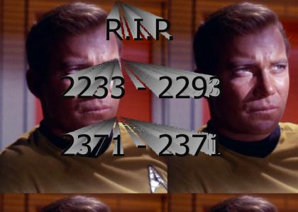 R.I.P. James T. Kirk