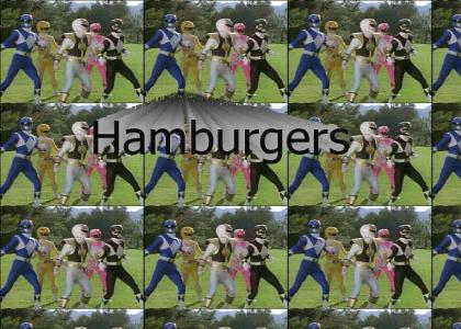 The...red ranger loves...uh..hamburgers....wait what?