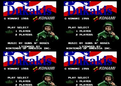 Dukakis for President NES Game