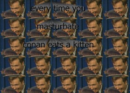 conan eats kittens