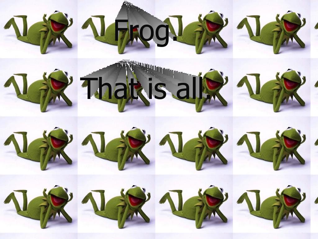 frogthatisall