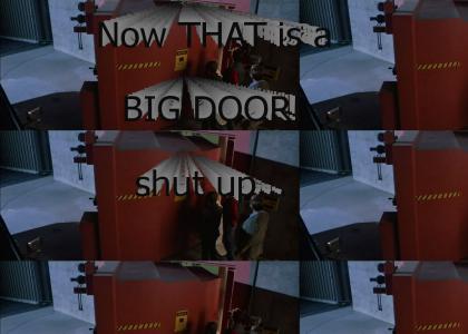 Now THAT is a big door!