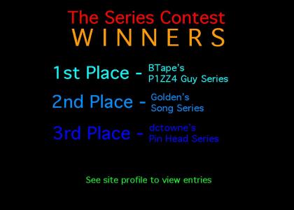 **Series Contest WINNERS**