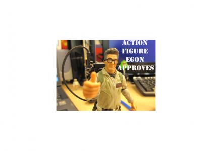 Action Figure Egon Approves