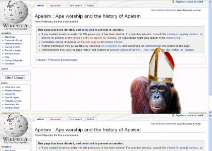 Wikipedia hates Apeism