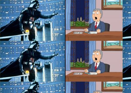 Vader challenges Adam West to a shouting match