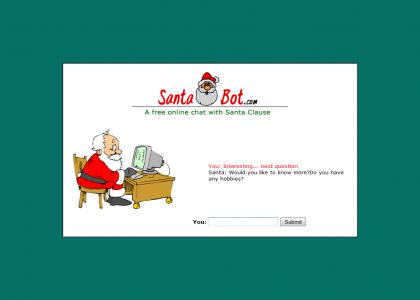 A conversation with Santa Bot