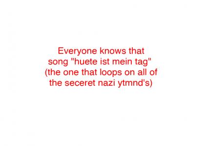 OMG secret nazi music!! (refresh)