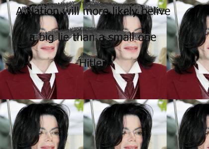 Michael Jackson lies to the WORLD!