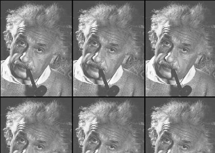 Einstein Smoking?
